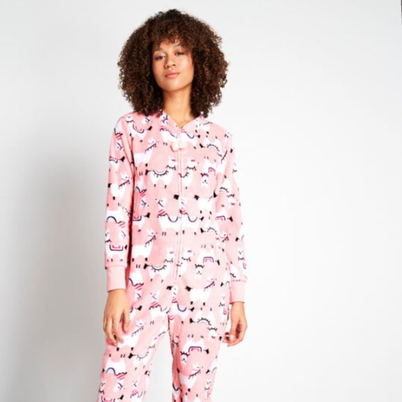 Modcloth Other - Modcloth Going Alpaca to Sleep Onesie size L